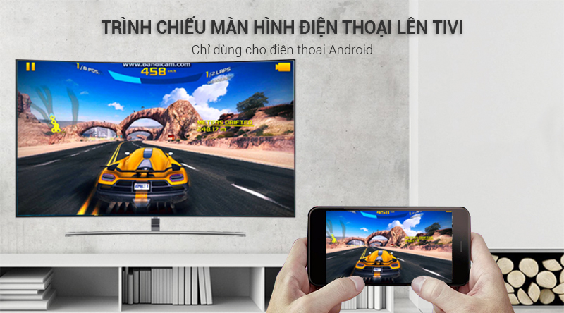Chiếu màn hình điện thoại lên tivi Chiếu màn hình điện thoại lên tivi
