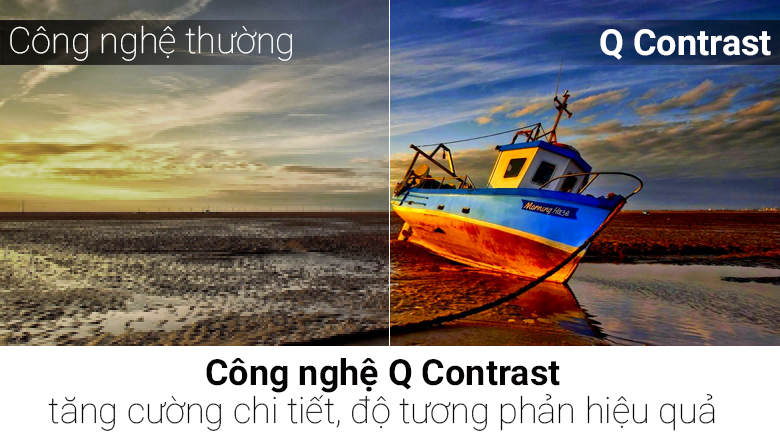 Smart Tivi Cong QLED Samsung 4K 55 inch QA55Q8CN