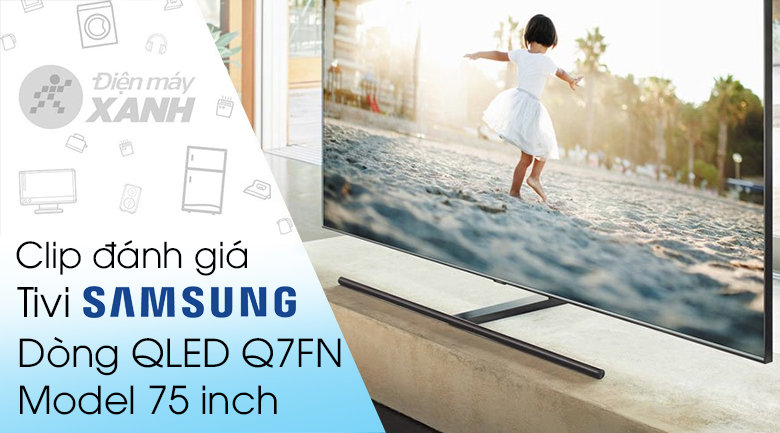 Smart Tivi QLED Samsung 4K 75 inch QA75Q7FN