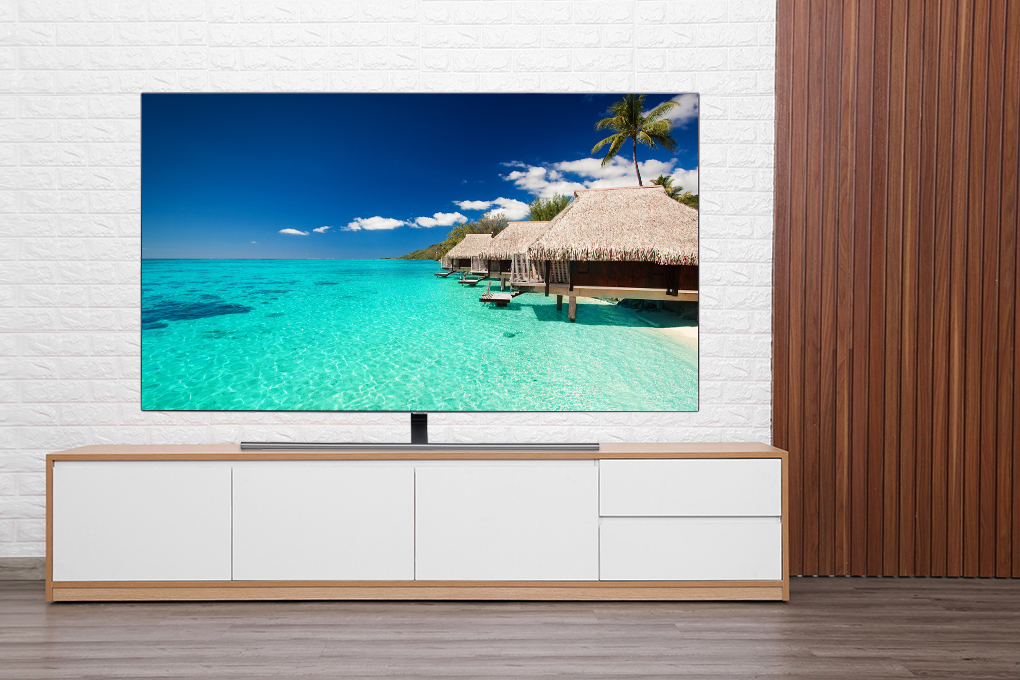 Smart Tivi QLED Samsung 4K 75 inch QA75Q7FN Màu Đen