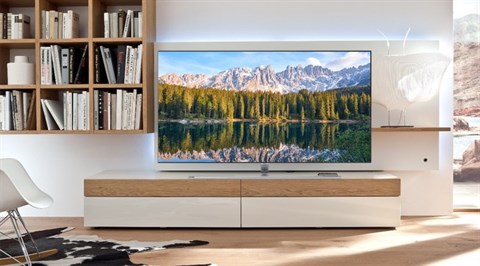 Thiết kế hiện đại trên Smart Tivi QLED Samsung 4K 75 inch QA75Q7FN