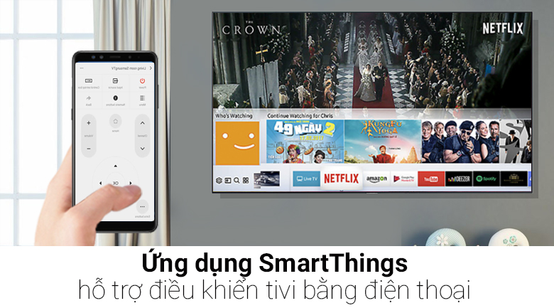 Smart Tivi QLED Samsung 4K 55 inch QA55Q7FN