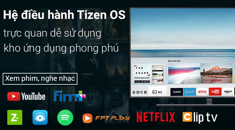 Hệ điều hành Tizen OS trên Smart Tivi QLED Samsung 4K 75 inch QA75Q9FN Hệ điều hành Tizen OS trên Smart Tivi QLED Samsung 4K 75 inch QA75Q9FN