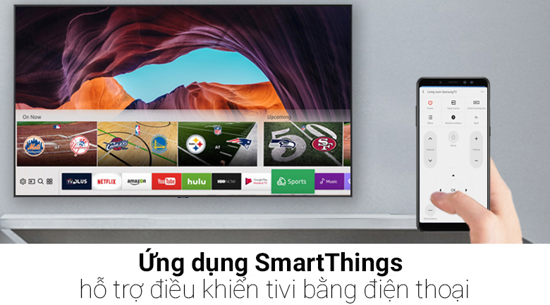 ứng dụng Samsung SmartThings trên Smart Tivi QLED Samsung 4K 75 inch QA75Q9FN ứng dụng Samsung SmartThings trên Smart Tivi QLED Samsung 4K 75 inch QA75Q9FN