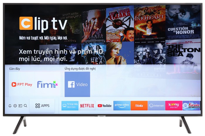 Smart Tivi Samsung 4K 43 inch UA43NU7100 Màu Đen