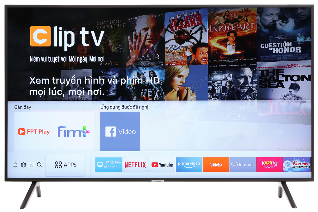 Smart Tivi Samsung 4K 43 inch UA43NU7100 Màu Đen