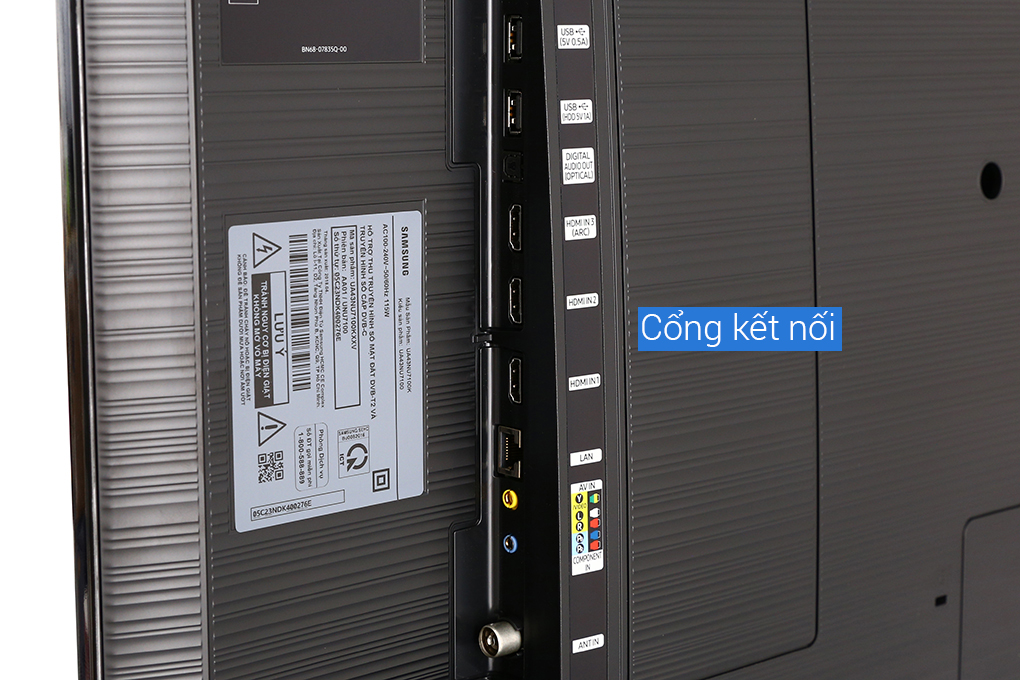 Smart Tivi Samsung 4K 43 inch UA43NU7100 Màu Đen