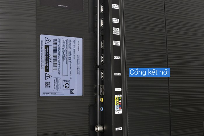 Smart Tivi Samsung 4K 55 inch UA55NU7100 Màu Đen