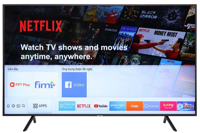 Smart Tivi Samsung 4K 65 inch UA65NU7100 Màu Đen