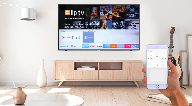 Điều khiển Smart Tivi Samsung 4K 65 inch UA65NU7100 bằng ứng dụng Samsung SmartThings