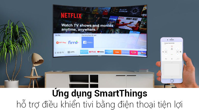 Smart Tivi Cong Samsung 4K 55 inch UA55NU7300