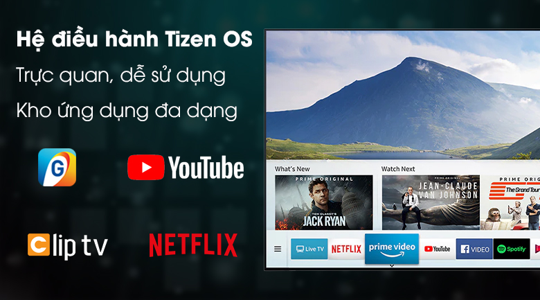 Smart Tivi Samsung 4K 55 inch UA55NU7400