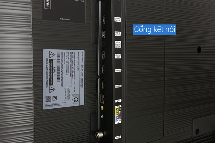 Smart Tivi Samsung 4K 55 inch UA55NU7400 Màu Đen