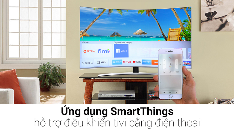 Smart Tivi Cong Samsung 4K 55 inch UA55NU8500