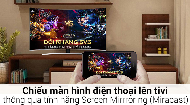 Smart Tivi Cong Samsung 4K 55 inch UA55NU8500