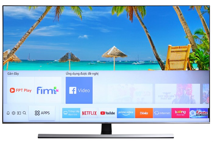 Smart Tivi Samsung 4K 65 inch UA65NU8000 Màu Đen