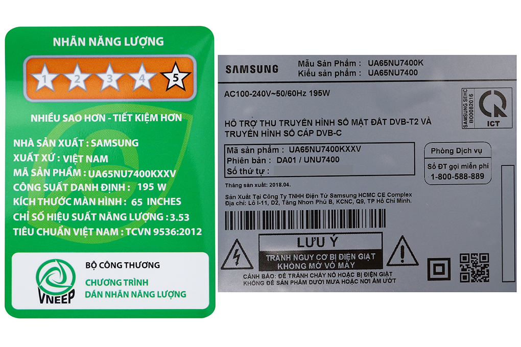 Smart Tivi Samsung 4K 65 inch UA65NU7400 - 8