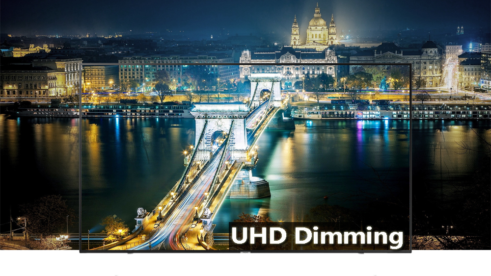 Công nghệ UHD Dimming cải tiến độ tương phản