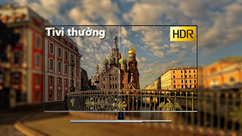 công nghệ HDR Smart Tivi Samsung 4K 75 inch UA75NU8000