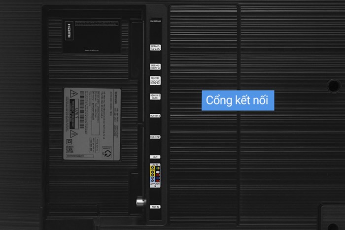 Smart Tivi Cong Samsung 4K 55 inch UA55NU7500 Màu Đen