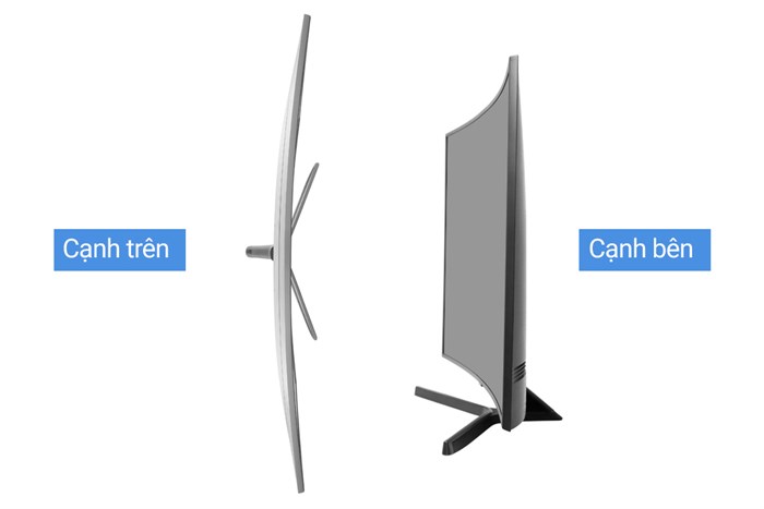 Smart Tivi Cong Samsung 4K 55 inch UA55NU7500 Màu Đen