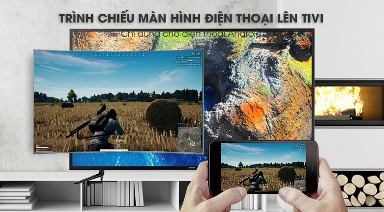 công nghệ Screen Morroring của Smart Tivi Cong Samsung 49 inch UA49NU7500