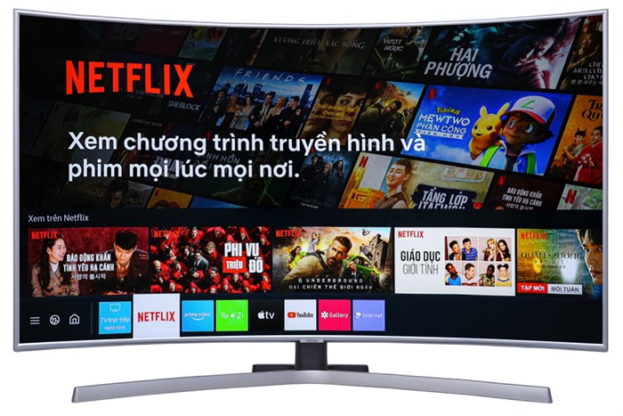 Smart Tivi Cong Samsung 4K 49 inch UA49NU7500 Màu Đen