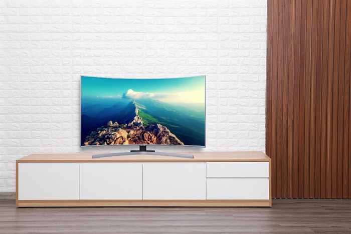 Smart Tivi Cong Samsung 4K 49 inch UA49NU7500 Màu Đen