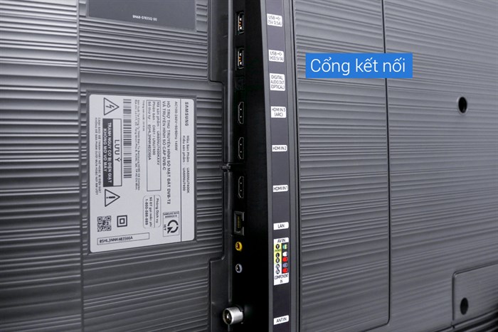 Smart Tivi Samsung 4K 50 inch UA50NU7400 Màu Đen