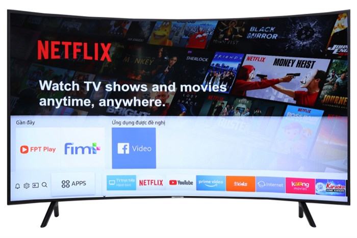 Smart Tivi Cong Samsung 4K 49 inch UA49NU7300 Màu Đen