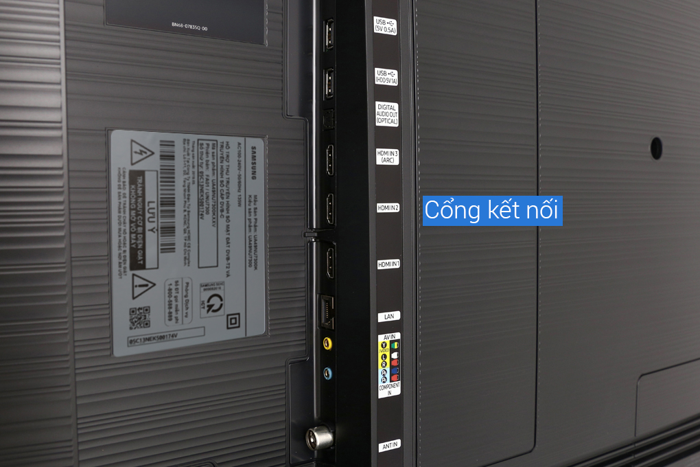 Smart Tivi Cong Samsung 4K 49 inch UA49NU7300 Màu Đen