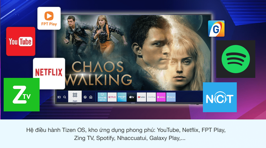 Smart Tivi Samsung 4K 58 inch UA58NU7103