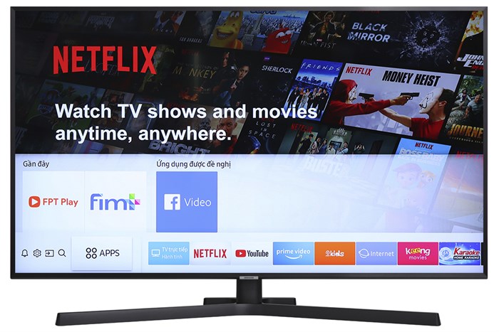 Smart Tivi Samsung 4K 50 inch UA50NU7800 Màu Đen