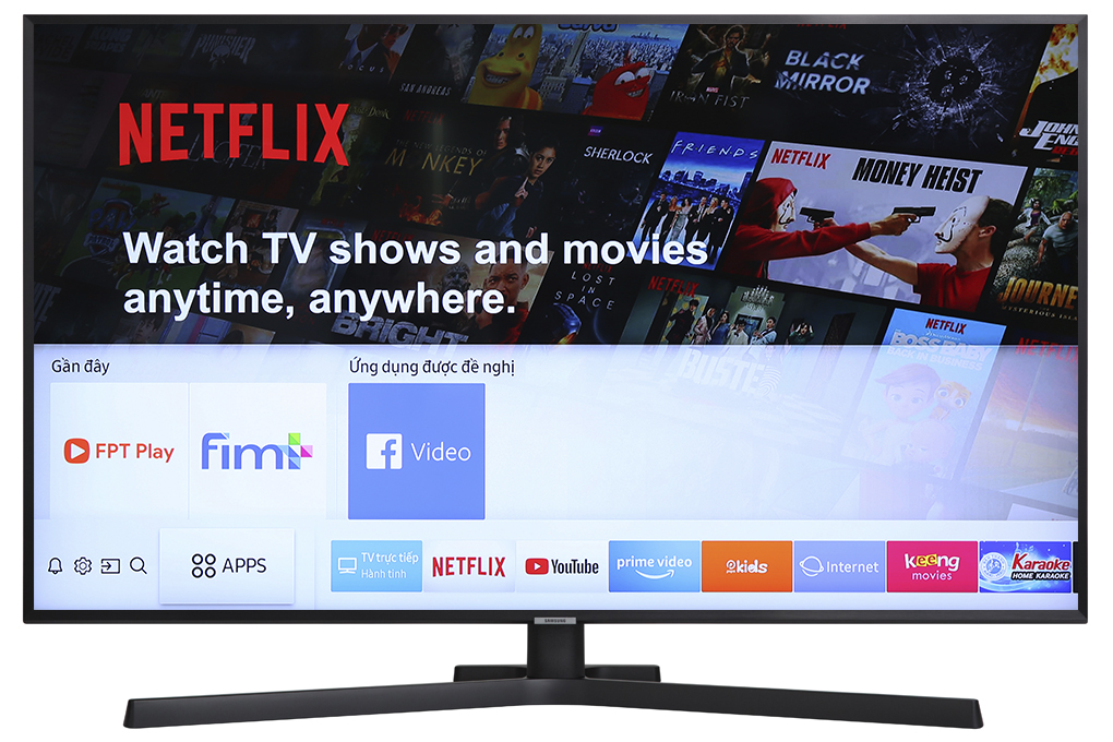 Smart Tivi Samsung 4K 43 inch UA43NU7800 Màu Đen