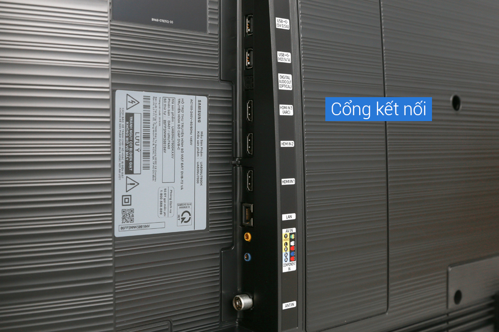 Smart Tivi Samsung 4K 43 inch UA43NU7800 Màu Đen