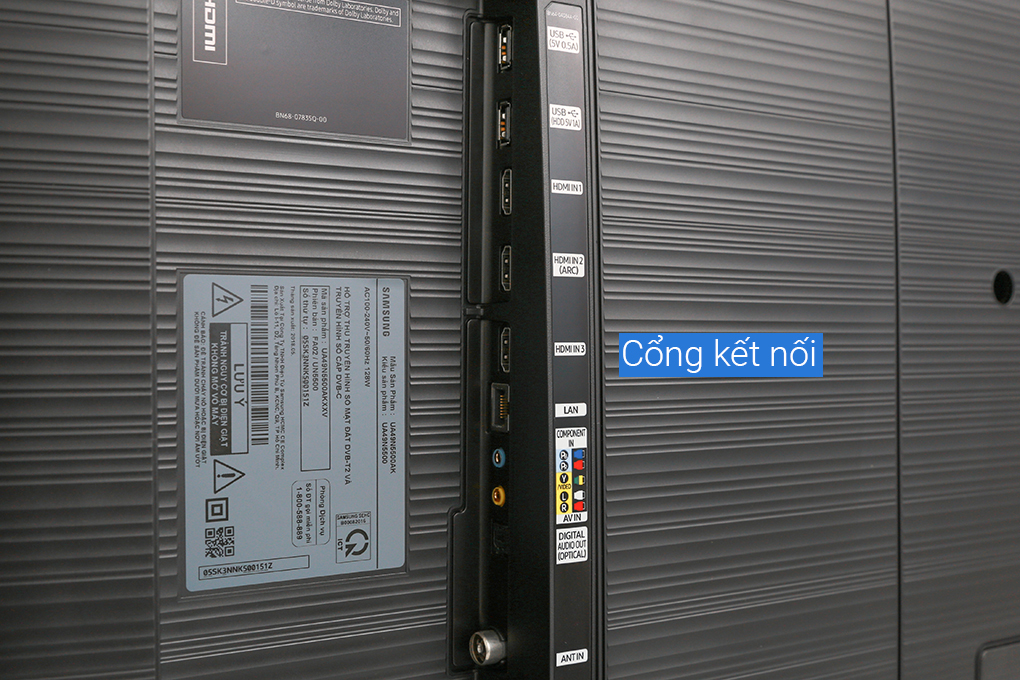 Smart Tivi Samsung 49 inch UA49N5500 Màu Đen