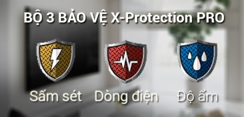 Công nghệ X-Protection PRO trên Smart Tivi Sony 4K 43 inch KD-43X7000F