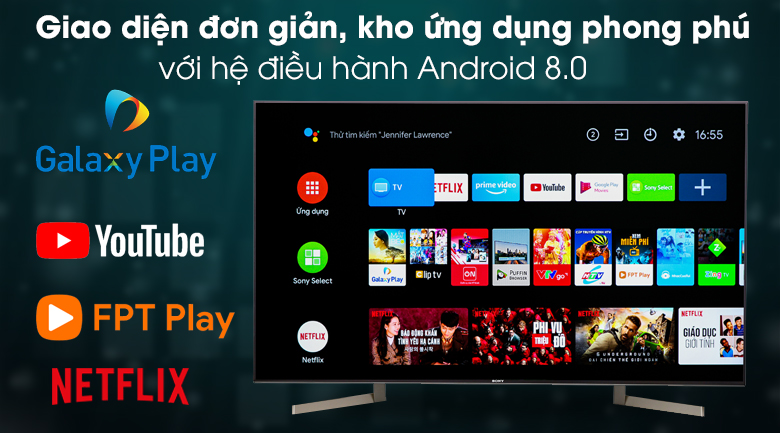 Android Tivi Sony 4K 49 inch KD-49X9000F