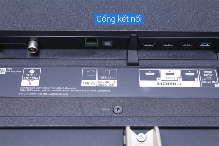 Android Tivi Sony 4K 49 inch KD-49X9000F Màu Đen