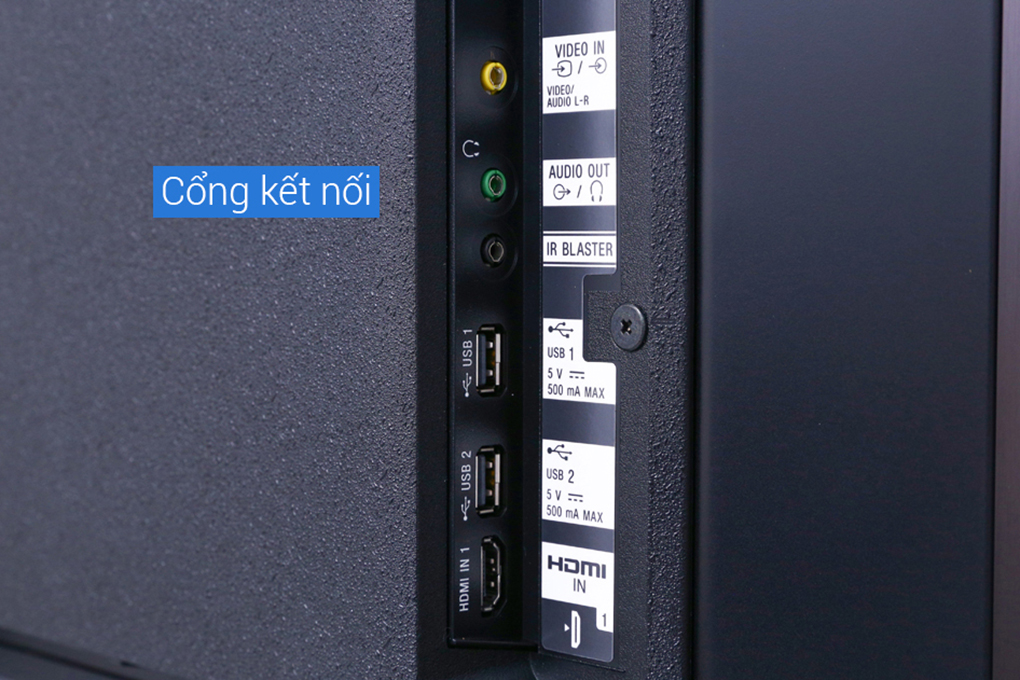 Android Tivi Sony 4K 49 inch KD-49X9000F Màu Đen