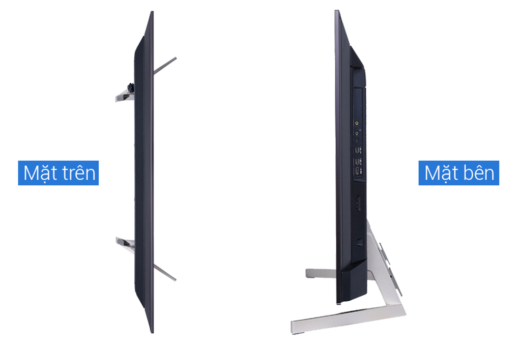 Android Tivi Sony 4K 49 inch KD-49X9000F Màu Đen