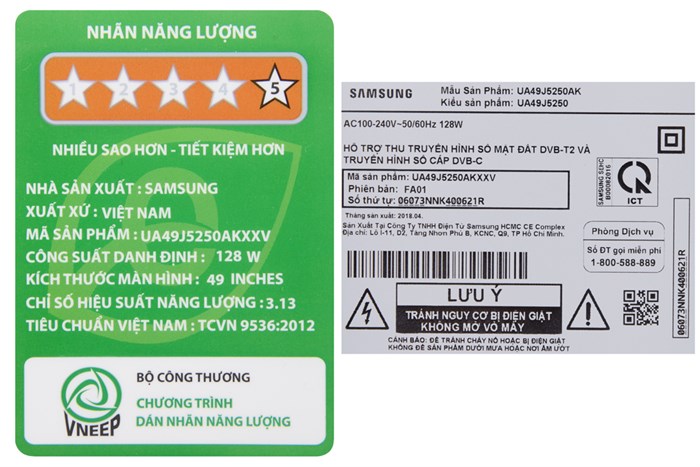 Smart Tivi Samsung 49 inch UA49J5250 Màu Đen