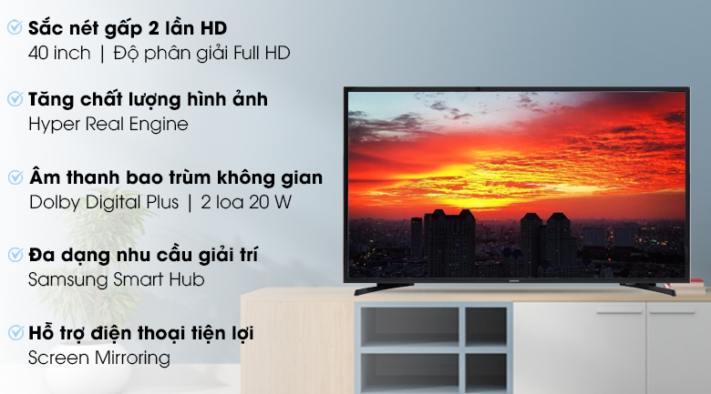 Smart Tivi Samsung 40 inch UA40J5250D