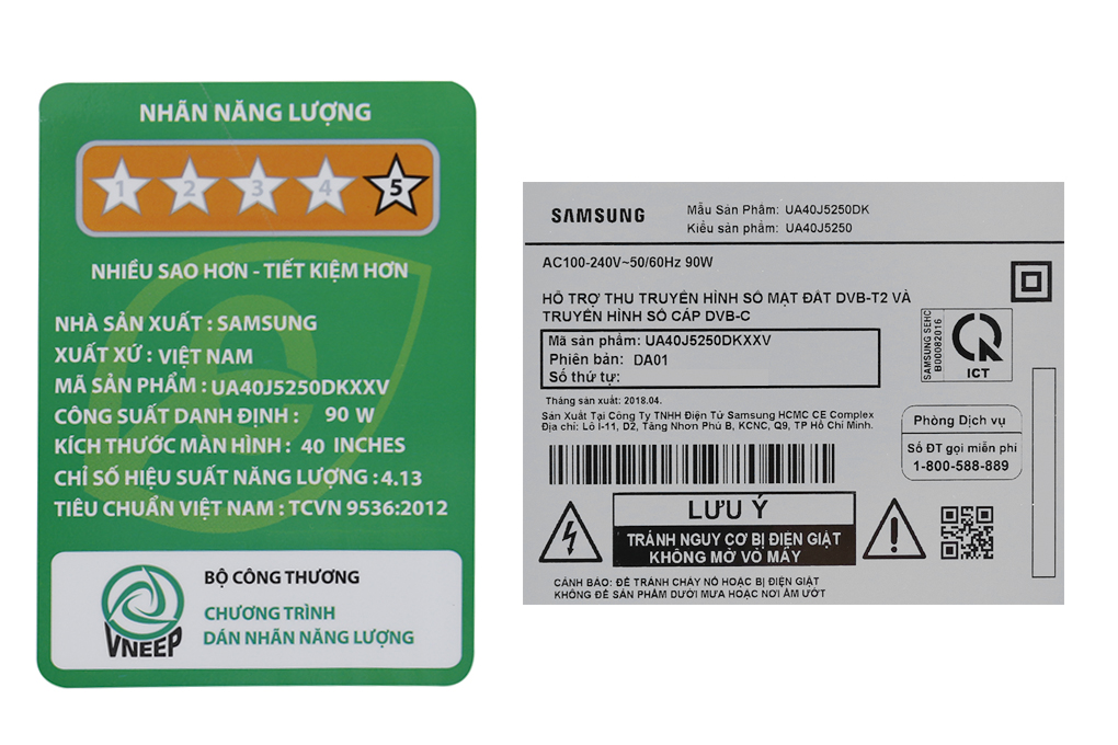 Smart Tivi Samsung 40 inch UA40J5250D Màu Đen