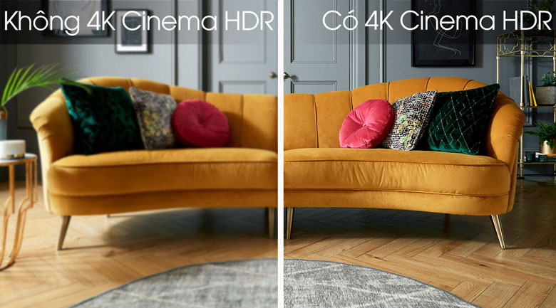 Công nghệ 4K Cinema HDR trên Smart Tivi OLED LG 4K 55 inch 55C8PTA