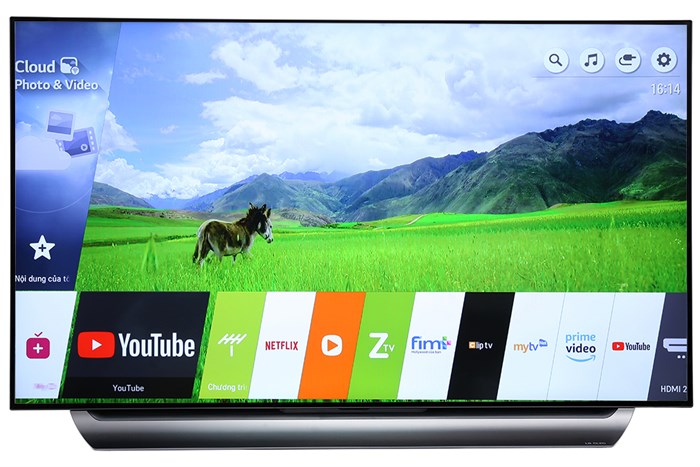 Smart Tivi OLED LG 4K 55 inch 55C8PTA Màu Xám