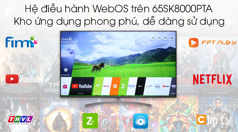 Smart Tivi NanoCell LG 4K 65 inch 65SK8000PTA - 7