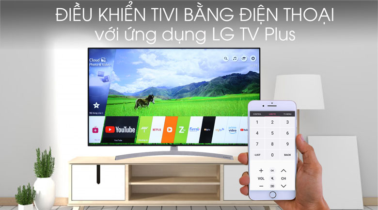 Smart Tivi NanoCell LG 4K 55 inch 55SK8500PTA