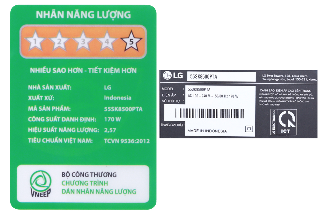 Smart Tivi NanoCell LG 4K 55 inch 55SK8500PTA