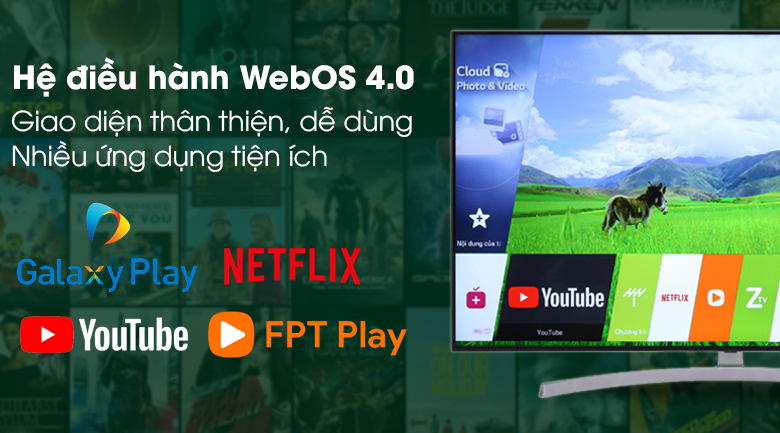 Smart Tivi NanoCell LG 4K 65 inch 65SK8500PTA